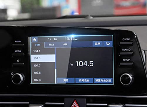 Verre trempé écran navigation Hyundai Elantra 2021 commande centrale