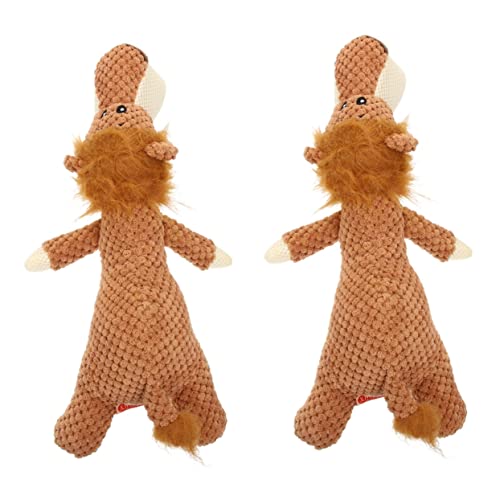 Mipcase 2 Piezas De Mordedura De Sonido para Golosinas Accesorios para Masticar Molares Dentales Entrenamiento Medio con Suministro De Perros Pequeños Animales Chirriantes Juguete Cover