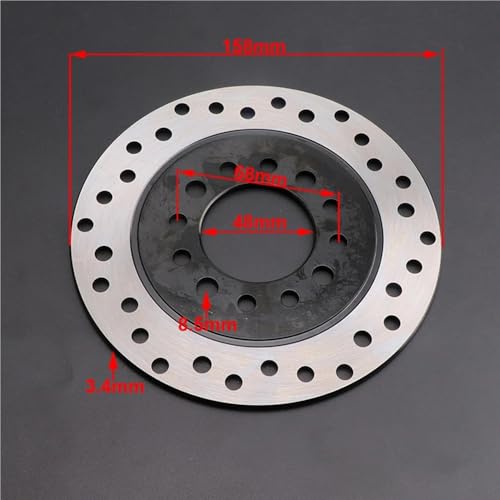 Étrier de frein arrière hydraulique avec disque pour Dirt Bike 150cc à 250cc et Quad ATV - 7