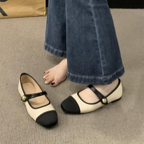 Mary Jane Shoes for Women – Arch Support Flats with Adjustable Ankle Strap – Non-Slip & Comfortable4