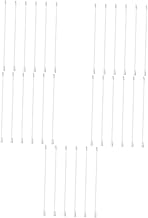 Garneck 30 Pçs Haste De Persiana Veneziana Varinha De Persiana Vertical Persianas Sem Fio Varinha De Controle De Inclinação Acessórios De Escritório Mini Hastes De Haste De Cortina