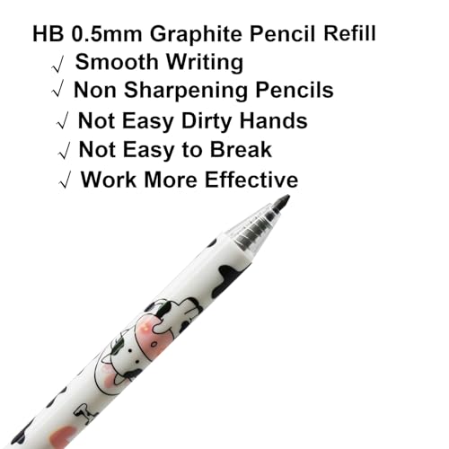 Lápices Maydahui eternos de grafito HB 0.5 mm x24 miniatura 3
