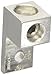 Morris Products 90724 Mechanical Lug, One Conductor, One Hole Mount, Aluminum, 500 AWG, 500mcm - 4SOL. Wire Range