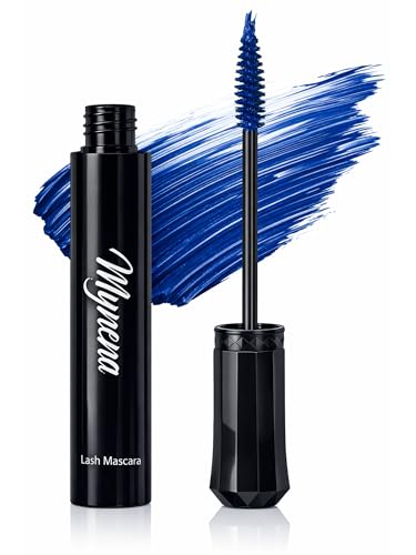 Image of Mynena Blue Lash Tubing Mascara | Smudge-Proof Flake-Free Long Lasting Lightweight Eyelash Extension Effect | Lengthening Defining Curling Buildable Formula Eye Makeup
