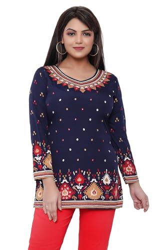 Maple Clothing Short Kurti Indian Tunics Women's Kurta Top India Apparel