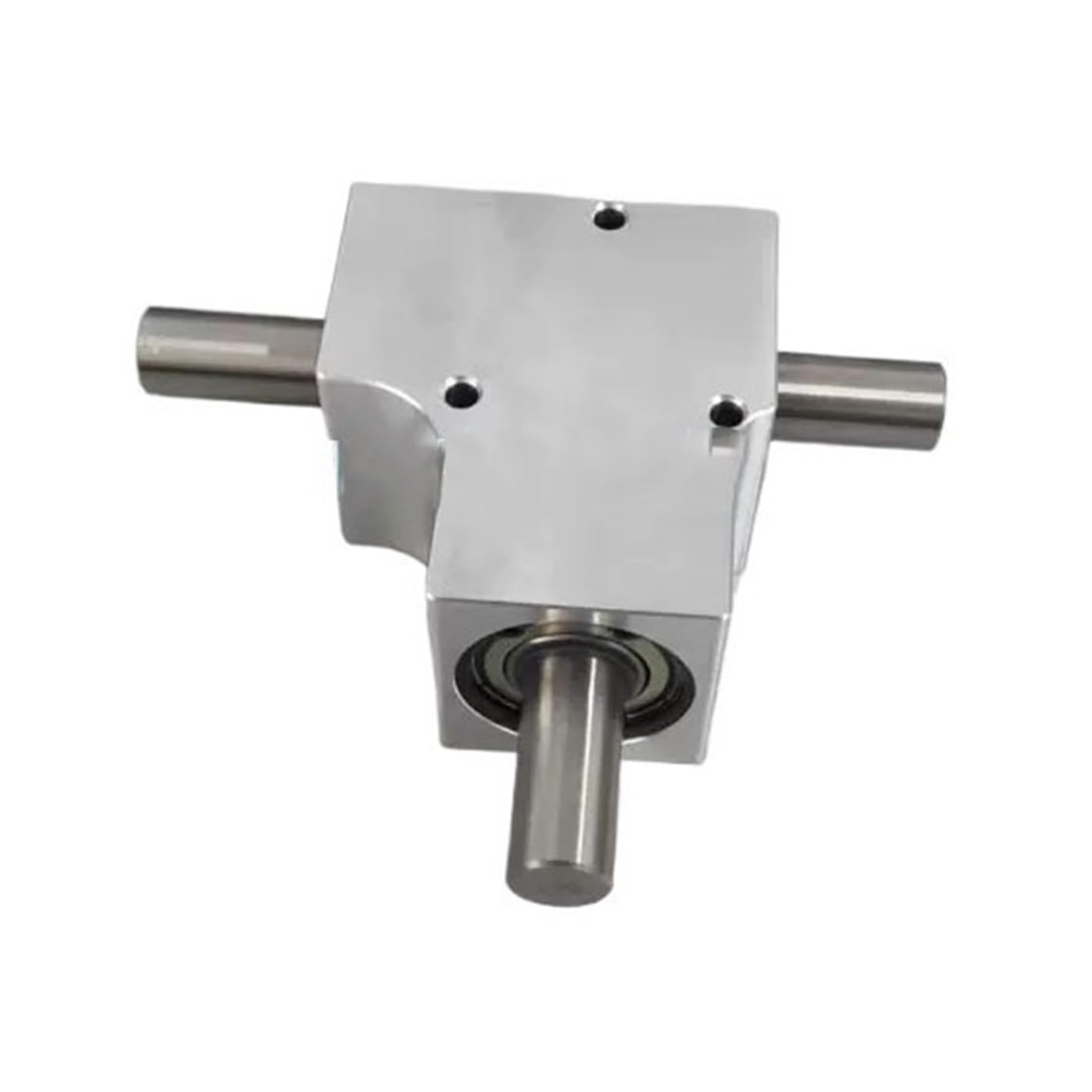Mechanical Steering 1pc 1:1 Right Angle Commutator Same Direction Steering Gearbox 15mm Dual Output Shaft 1.5M 19T Spiral Bevel Gear Gearbox Direction Transmission