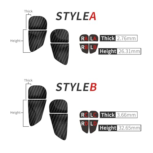 PlayVital ps5コントローラーに対応用2ペアショルダーボタンエクステンショントリガー、ps5 edge対応用ゲーム改善アジャスター、ps portal対応用バンパートリガーエクステンダー【グラファイトカーボンファイバー】