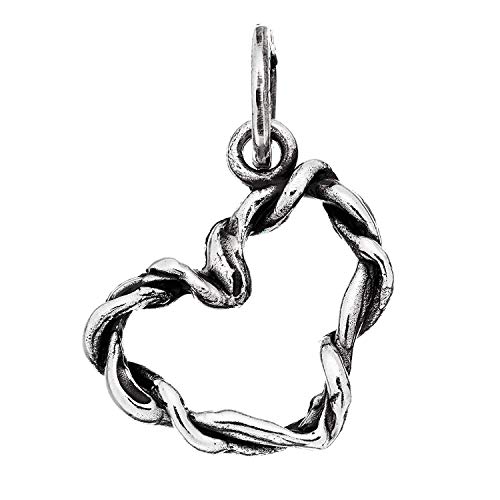 Preisvergleich Produktbild Giovanni Raspini ciondolo argento charm cuore intrecci 9463 - Default Title