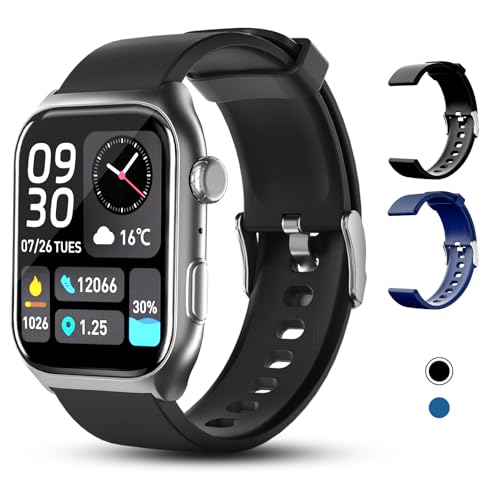 Smartwatch Herren Damen, Smart Watch 2.0'HD Display,Fitness Tracker mit...