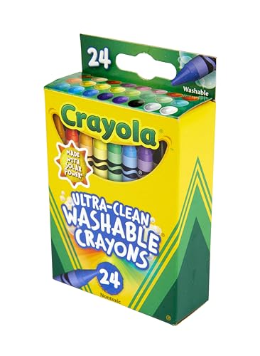 Crayola Washable Crayons, School Supplies, 24 Count - Thumbnail 2