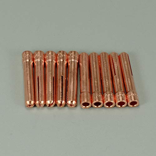 Image of RIVERWELD TIG Torch Collets 13N21 .040 inch & 1.00mm Consumables 10pcs