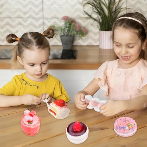 Fufu Squishy Lot de 5 jouets anti-stress Taba Squishy - Jouet sensoriel - Cadeau d'anniversaire d'enfant - Soulage l'anxiété - Cadeau apaisant – vue 4