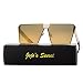 JOJO'S SECRET Oversized Square Sunglasses Metal Frame Flat Top Sunglasses JS009 (Gold/Gold, 2.48)