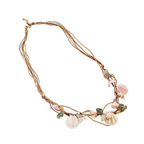 Image of SOHI Contemporary Necklace for Women and Girls, Necklace with Chain detailing for women, Statement jewellery, Fashion Jewellery for women, Imitation, ladies