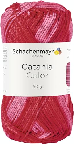 Schachenmayr Catania Color 9801780-00030 catalin Handstrickgarn, Häkelgarn, Baumwolle
