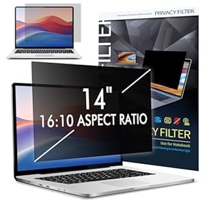 LAMA Abnehmbarer 14 Zoll Blickschutzfolie 16:10