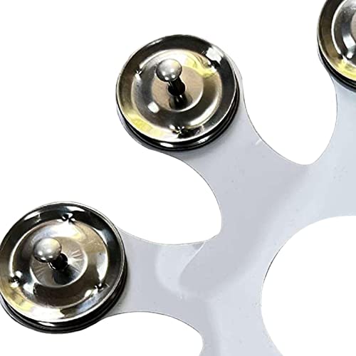 Hi Hat Tambor Pandeiro Hi Hat Bell Acessório de Pratos de Alto Desempenho Sino de Metal Tambor Pande