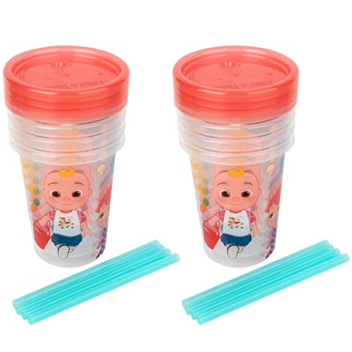 The First Years Cocomelon Take & Toss Toddler Straw Cups - Spill ...