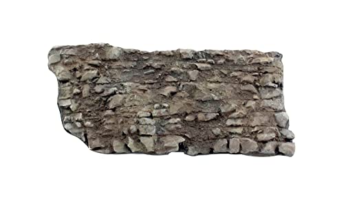 Woodland Scenics WC1248 Universal Rubber Mould Rock Wall (L x W) 266 mm x 127 mm Black