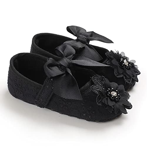 Fashion Girls Princess Exquisite Solid Color Flower Bow Shoes Baby Toddler Shoes Youth Soccer Cleats Size 33