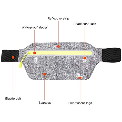 Andoer Cinto de cintura bolsa ultra leve bolsa de cintura à prova d'água Bolsa de corrida ao ar liv