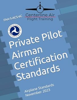 Paperback Private Pilot Airman Certification Standards: Airplane Category November 2023 (FAA Airman Certification Standards) Book