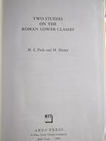 Two Studies on the Roman Lower Classes 0405070691 Book Cover