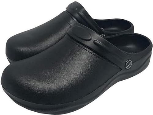 REIS Unisex Clogs & Pantoletten, Schwarz, 36 EU