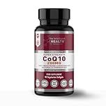 The Intelligent Health CoQ10 Supplement, Fermented Coenzyme Q10 Ubiquinone for Women & Men, Easy to Swallow 200mg 90 Vegetarian Softgels