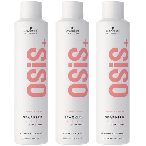 OSiS Sparkler Spray De Brillance Schwarzkopf Professional en lot de 3 x 300 ml