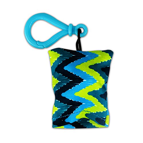 6Pc. Microfiber Cloth Pouch With Key Chain Clip #TOP1