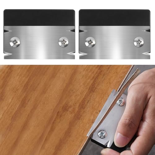 2 Pack Woodworking Edge Trimmer and Deburring Tool