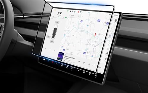 Protection Écran Verre Trempé 9H Tesla Model Y Juniper Haute Clarté