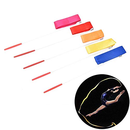 Gym Linten Dance Ribbon Ritmische Art Gymnastic Ballet Streamer Tollende Rod Stick for Gym Training Professional ZRONG - Image 4