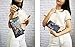 Tainada Men Women Cell Phone Neoprene Shockproof Zippered Case Bag Pouch with Finger Ring Strap for iPhone 17/16 Pro Max, 16/15 Plus, 16e, Air, Samsung S25+, S24, A56 (Seurat Sunday Island)