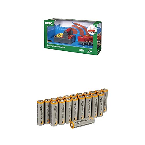 Train express radiocommandé BRIO World pour circuit bois