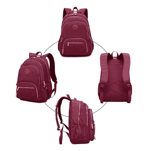 Mochila Leve Feminina Trabalho Viagem Escola Fashion Mochilas Para Notebook Moderna Menina Bolsa Fof