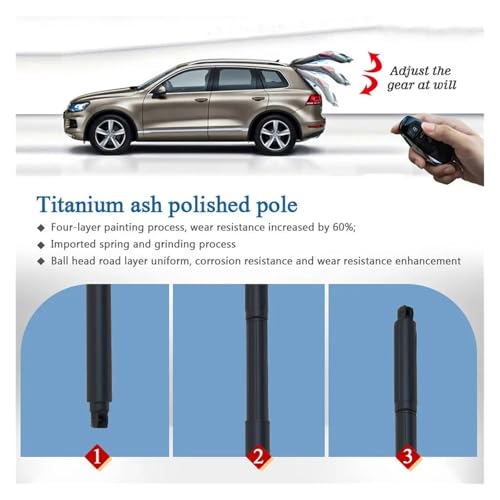 Vérin de coffre électrique 565827851 amortisseur Skoda