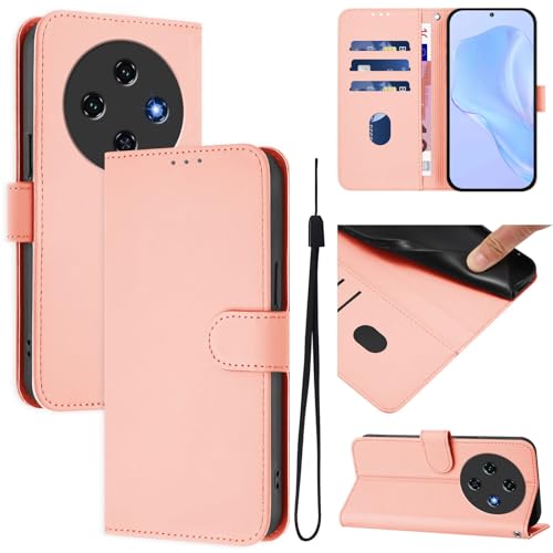 �X�}�z�P�[�X �Ή��@�� for Oukitel C5 2025 �t���b�v�X�^���h�J�[�h�X���b�g [PU���U�[ + �V�F��] Pink