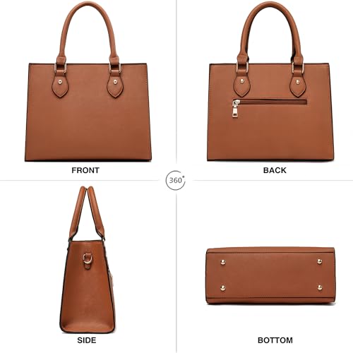 Image of CHICAROUSAL Crossbody Purses and Handbags for Women PU Leather Tote Top Handle Satchel Shoulder Bags