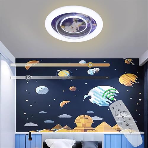 Luminaires de plafond ronde acrylique contre la fatigue visuelle des enfants