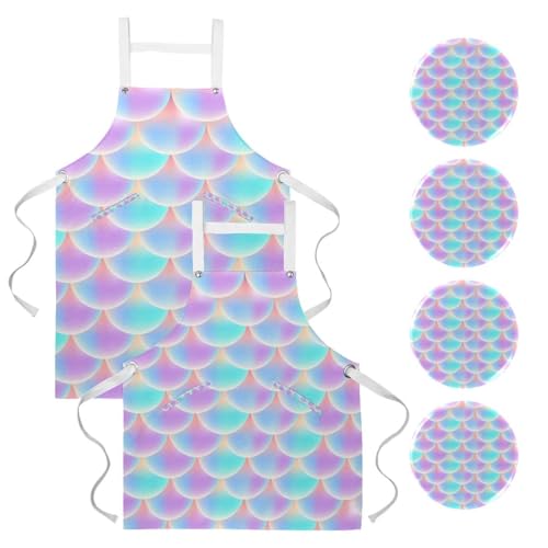 Tablier de cuisine imperméable pour pâtisserie et travail de service en restaurant