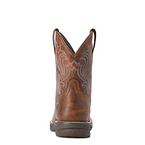 Ariat Womens Anthem Round Toe Shortie Western Boot Copper Kettle 9 #TOP1
