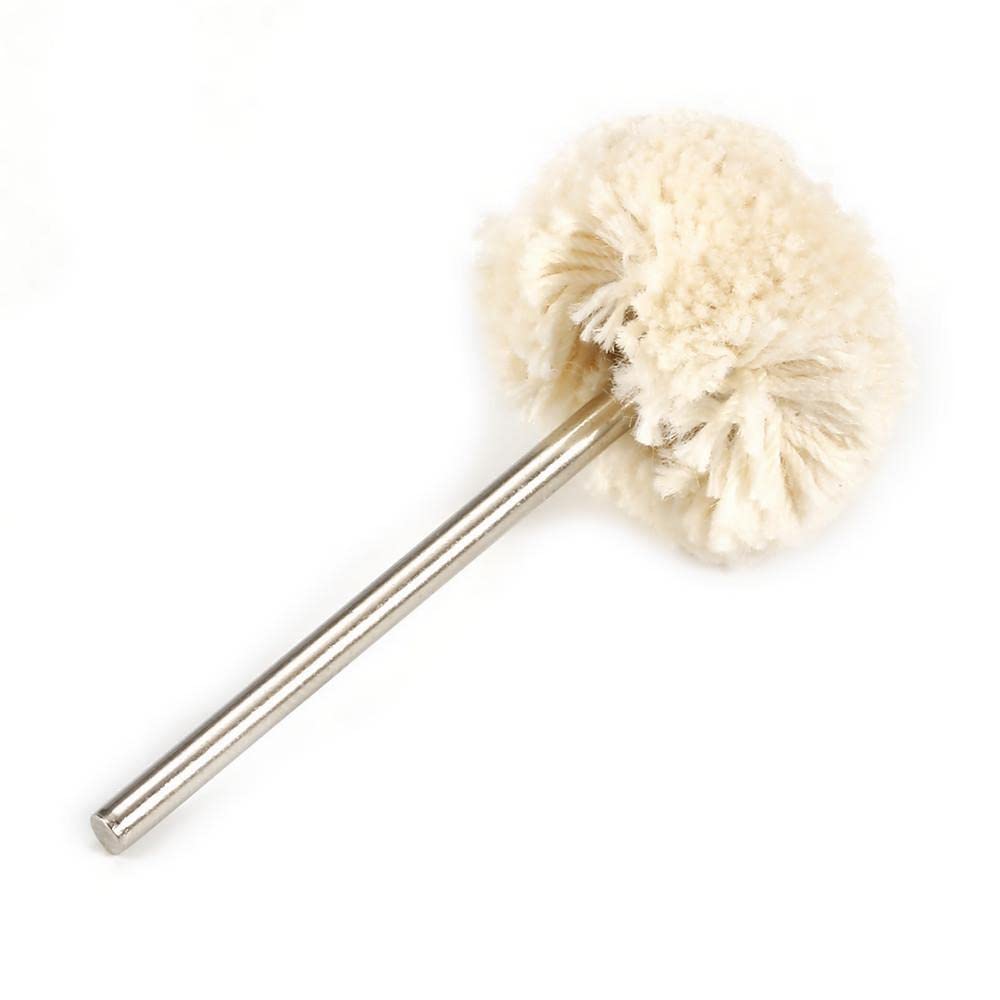 NMD Dental Polishing Buffs (White Cotton Thread For Straight Handpiece) (pack of 1pc) 2