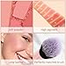 YBUETE 8 Colors Blush Palette, Buildable Facial Cheek Blusher, Natural Matte Blush Palette, Smooth Blendable Powder Blush, Waterproof Long-lasting Makeup Palette with Brush