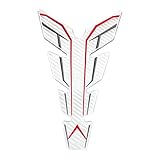  Protége-Réservoirs Sticker Réservoir Pour Kawasaki Z750 Z750S ZR750 Z400 Z650 Z800 ZR800 KLE650 Z250 Z300 Moto Tankpad Autocollant Huile Gaz Réservoir Pad Autocollants Protecteur ( Couleur : Rouge )
