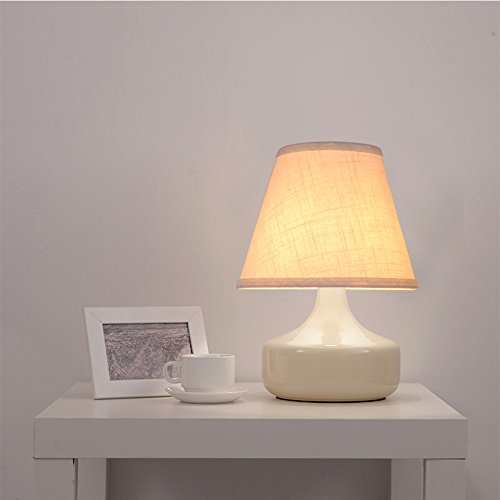Tootoo Star Barrel White Small Lamp Shade For Table Floor Lamps Replacement, 6X10X7.5 Inch, Fabric Cloth, Spider Model (White) #TOP4