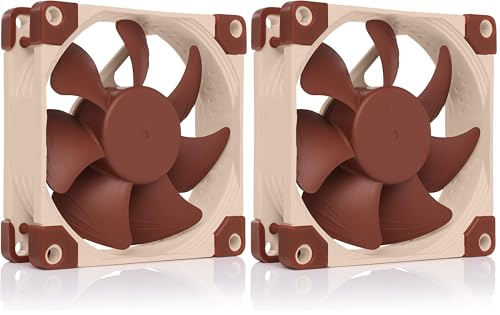 Noctua 80mm Ultra-Quiet 3-Pin Fan 2-Pack