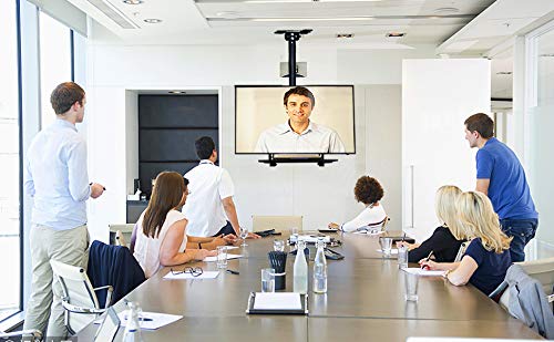 Ezcheer Ceiling Tv Mount, 360 Degree Swivel Tv Wall Mount Support 175 Lbs, Fits 22 To 65" Led, Lcd Screen With Tv Mount Shelf & Height Adjustable Pole #TOP5