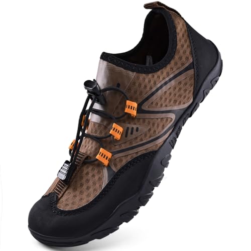 Image of WateLves Water Shoes Mens Womens Barefoot Beach Swim Shoes Quick-Dry Aqua Socks Pool Shoes for Surf Yoga Water Aerobics